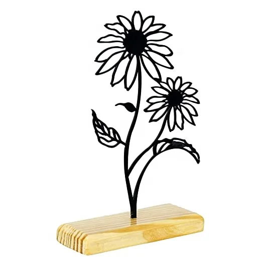 Table Top Abstract Sculpture Modern Golden Small Figure Sculpture For Living Room and any other decoration