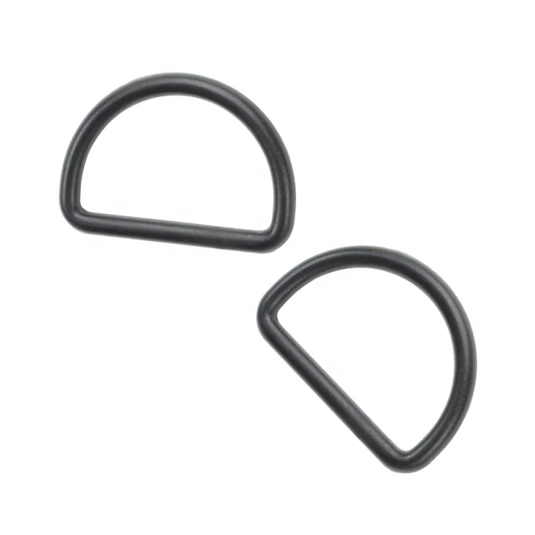 50mm Plastic Round D Ring Strap Keeper Garment Accessories 2 inch Triangle Loop Hardware 5 cm Webbing Buckle D3