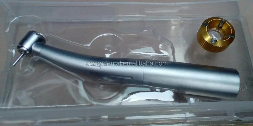 Dental fiber optic handpiece with dental LED fiber optical