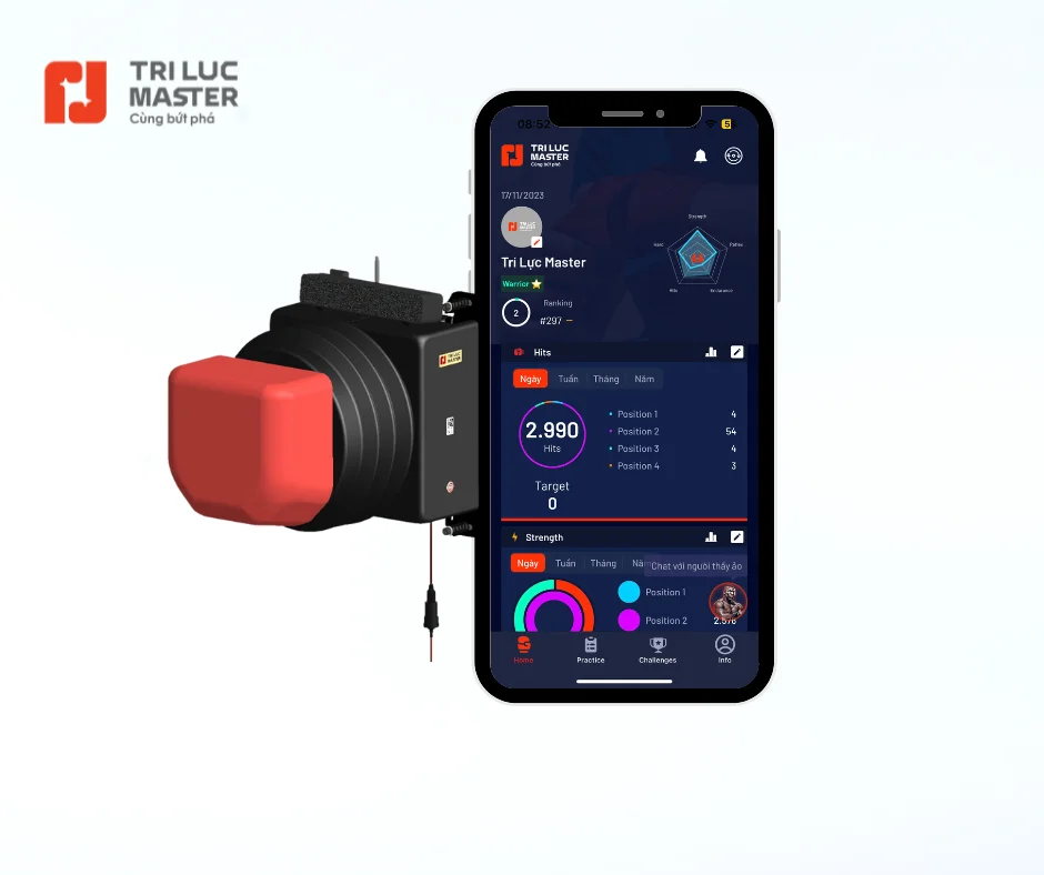 Champio Tri Luc Master Intelligent Boxing Training Machine Rise above Limits with Innovative Gym Equipment