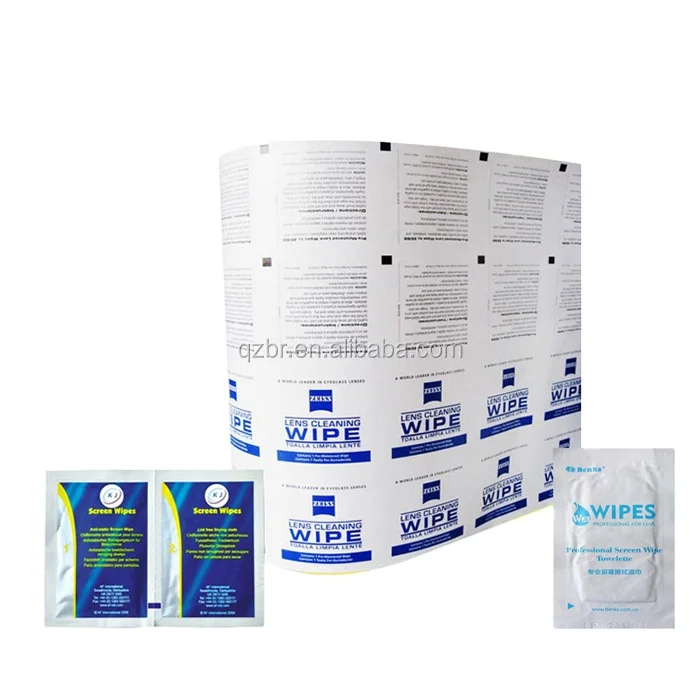Aluminum Foil Coated Paper for Medical Packaging Alcohol/Iodine Swab