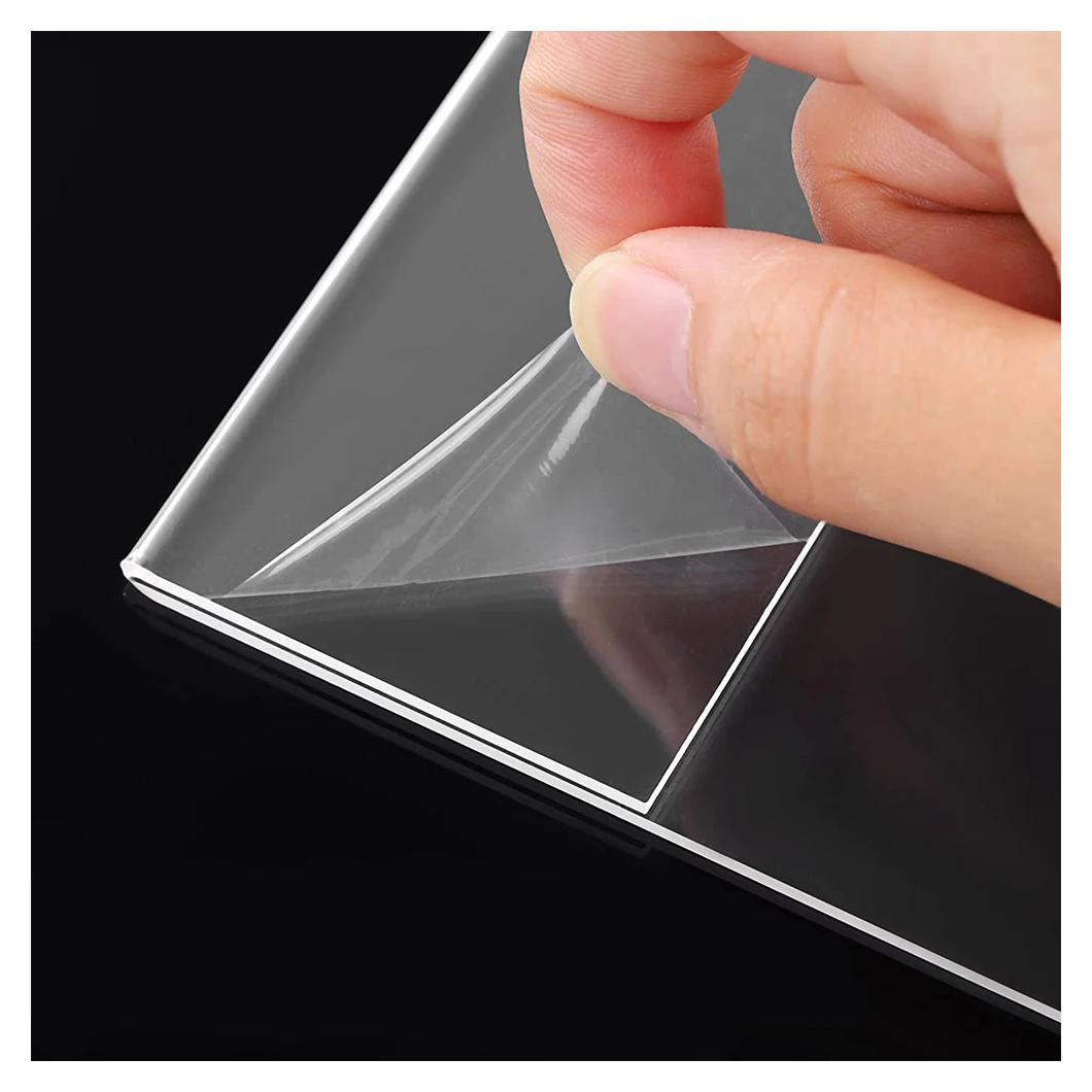 Custom A4 A5 A6 L-Shape Acrylic Desktop Display Stand Sign For Advertising Display