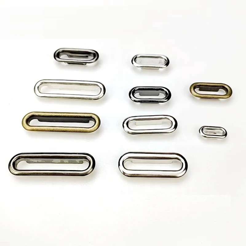 Hot Sell Oval Shape Metal Eyelets with Hight Quality Colors Coated