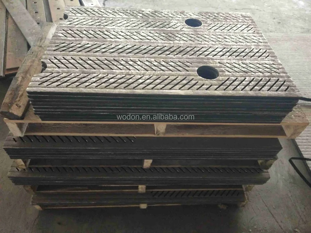 plates metal matrix composite composite wear resistant steel plate for mining chute