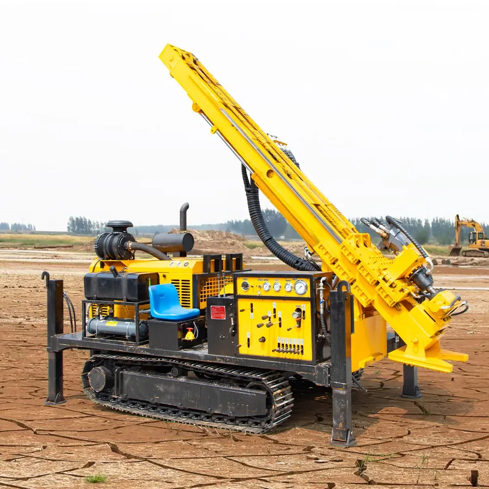 full hydraulic gold mine geology hard rock drill machine hydraulic crawler rock drill