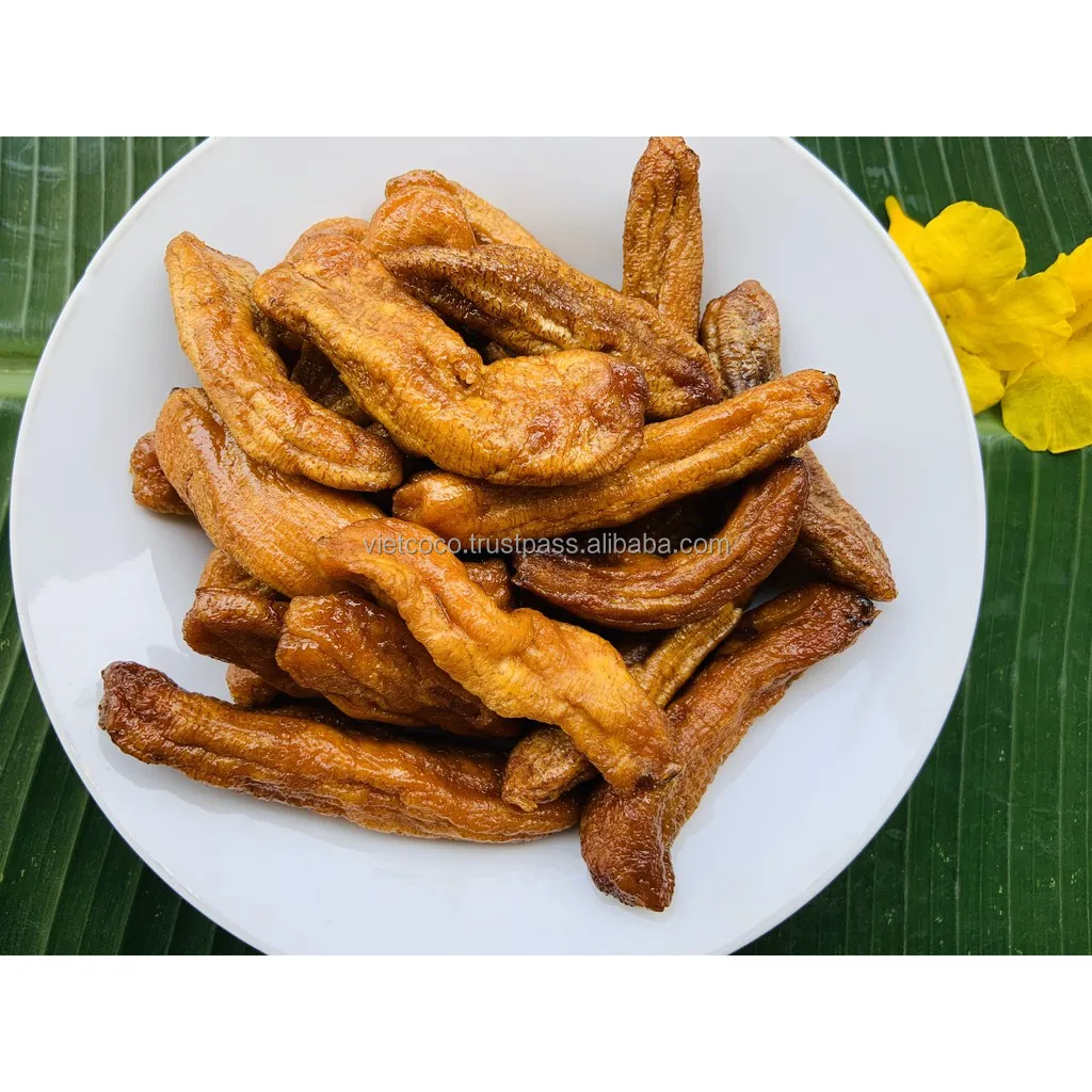 Top Grade Solar Sun Dried Banana Natural Yellow Sweet Bulk Style Storage Retail Bulk Packaging