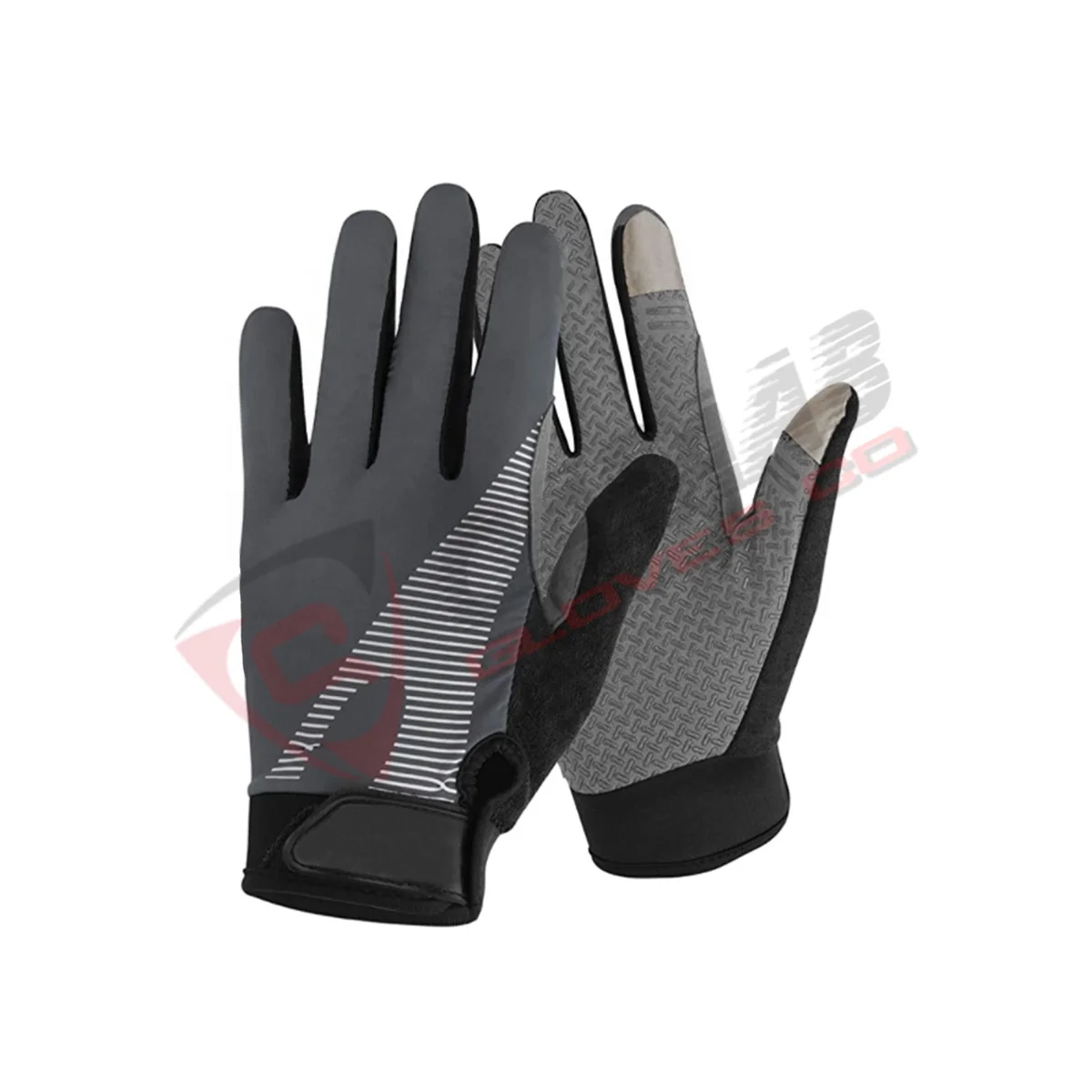 Summer Full-Finger Touchscreen Breathable Non-slip Motorcycle Riding Bicycle Lifting Fitness Workout Mountain-Bikers Gloves