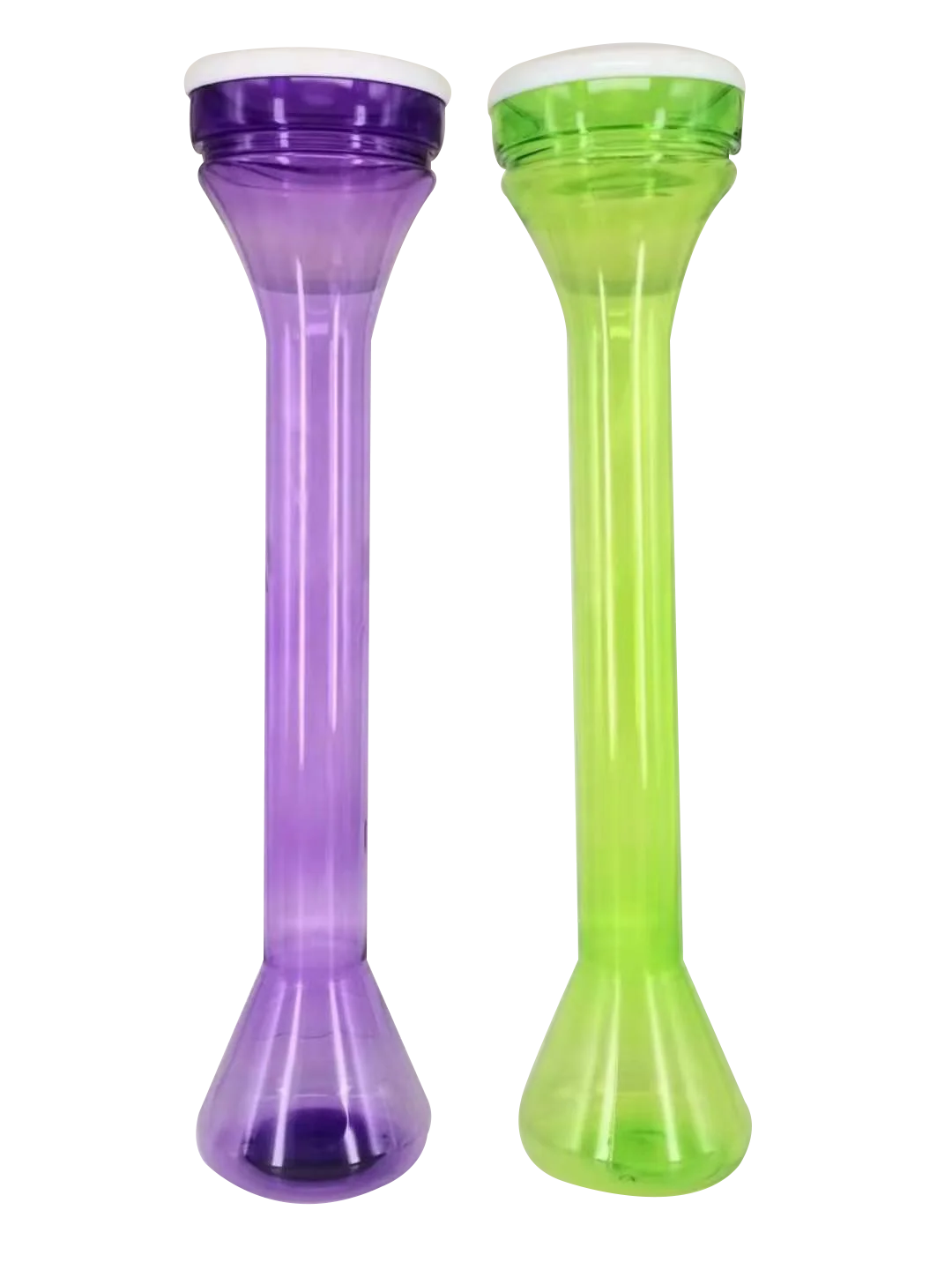  Пластиковый праздничный сланцеш из ПЭТ без бисфенола А с соломинкой и плоской крышкой 800 мл