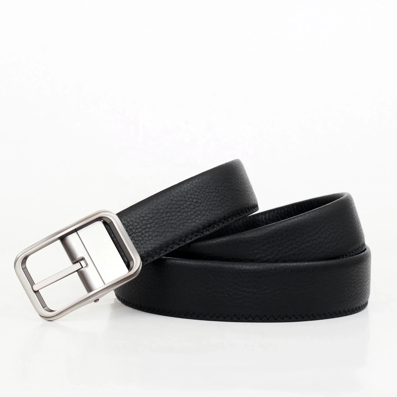 Factory OEM High Quality Custom Size Belts Wallet Gift Set Brand Design Genuine Cowhide Leather Belt For Men