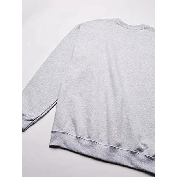 100% Pure Cotton fleece Personalized Full Print Letter solid color hoodie Crew neck Loose Sweater blank Long Sleeve Sweatshirt