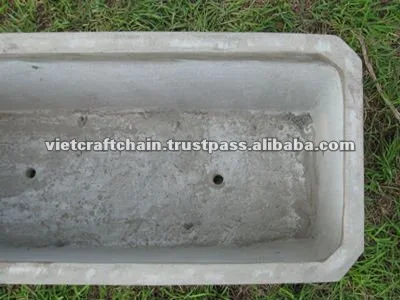 Contemporary Style Small Concrete round Flower Pot Pure Color Simple Coating for Garden Use-Succulent Planters