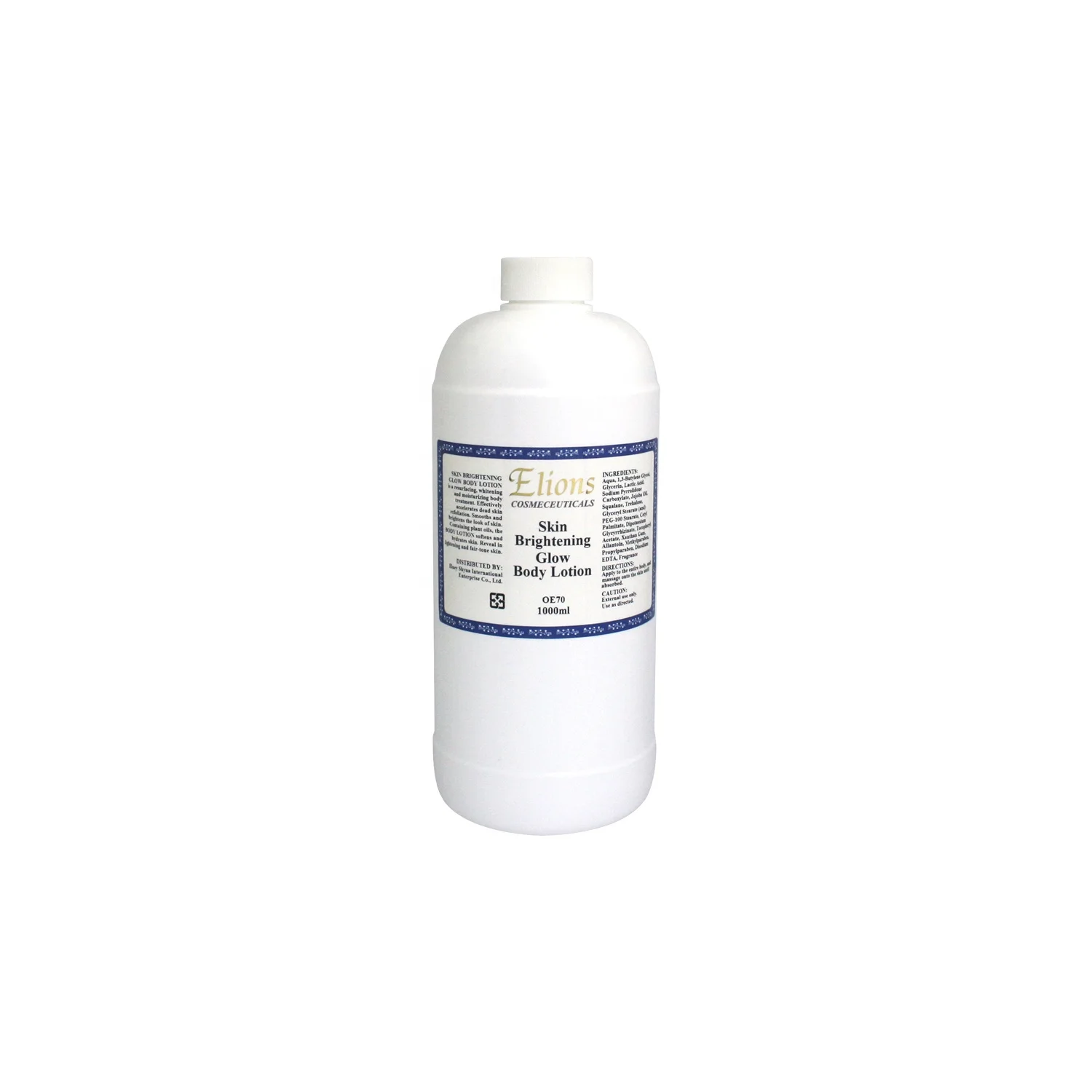 A.H.A & Lacti Acid Body Lotion Daily Use Skin Care with Exfoliating Whitening Nourishing & Pigmentation Brightening OEM Supply