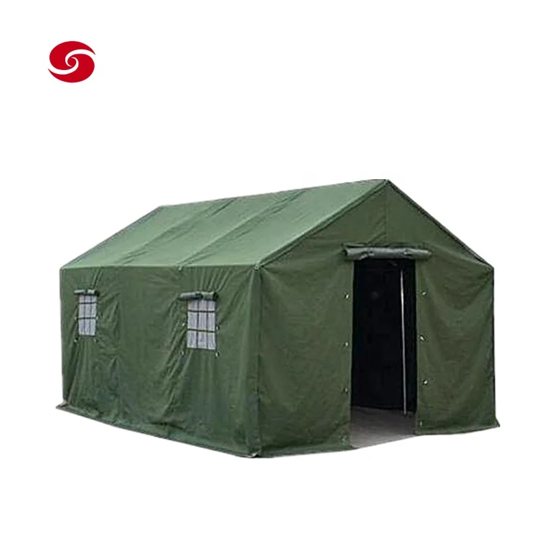 20 person single layer canvas tactical tent