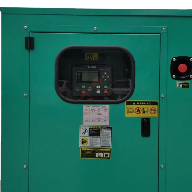 Hot Sale Noiseless Diesel Alternator Engine Silent Diesel Generator 60KVA 80KVA 100KVA Accionada Por el Motor USA For Sale