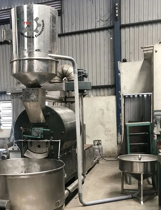 Vietnam Automatic Vacuum Air Conveyor/Automatic Feeder For Commercial Coffee Roasters