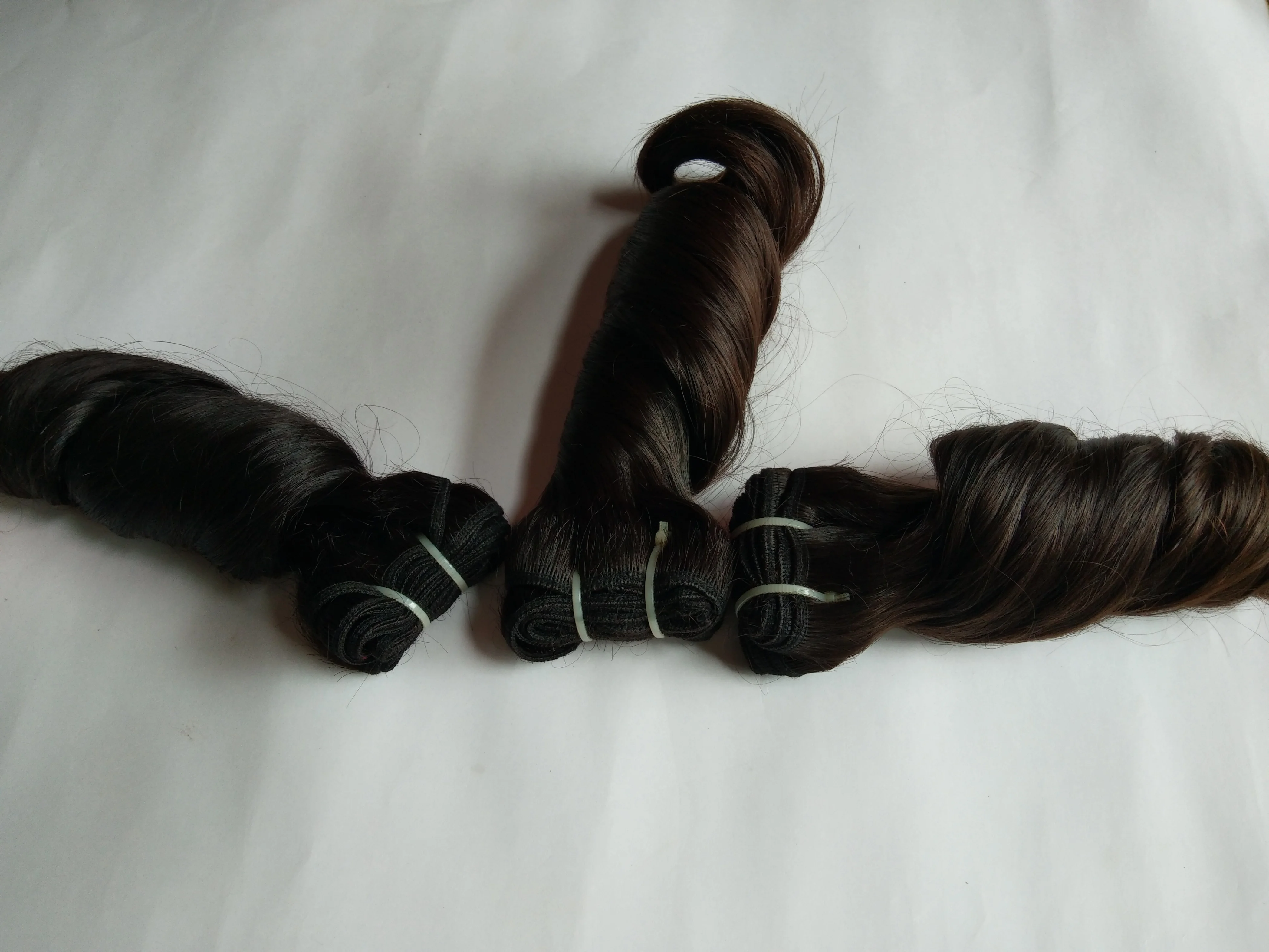 Wholesale Genius Weft Raw Cuticle Aligned Virgin Brazilian Hair, Sample Hair Bundles, Remy 100% Brazilian Human Hair Weave