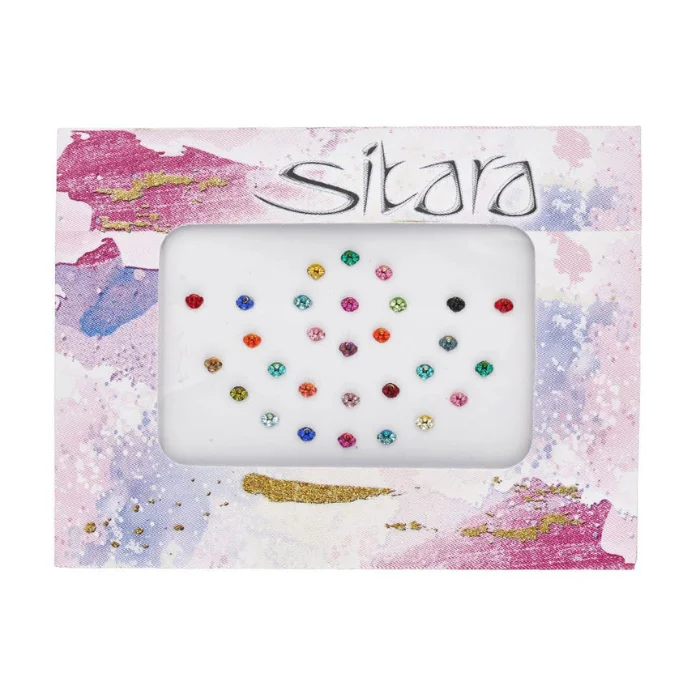 High Quality Traditional Bindis in Assorted color Artificial Stone Indian Traditional Designer Bindi Mini Size Bindis