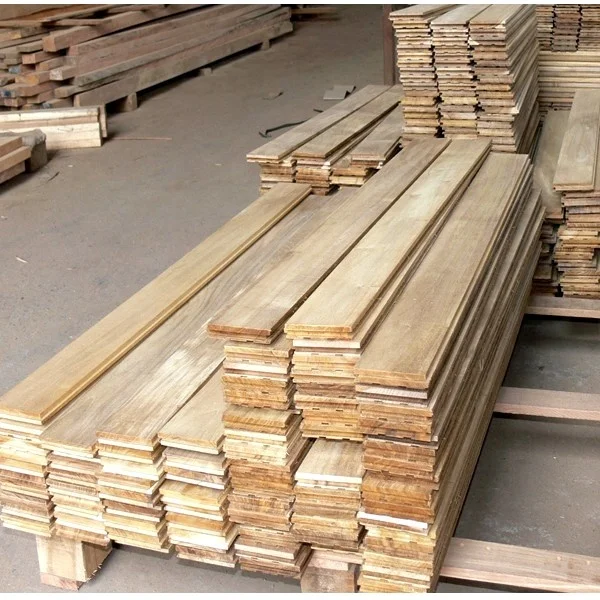 Teak Wooden Flooring Parquet Solid Wood Flooring T&G Best Prices