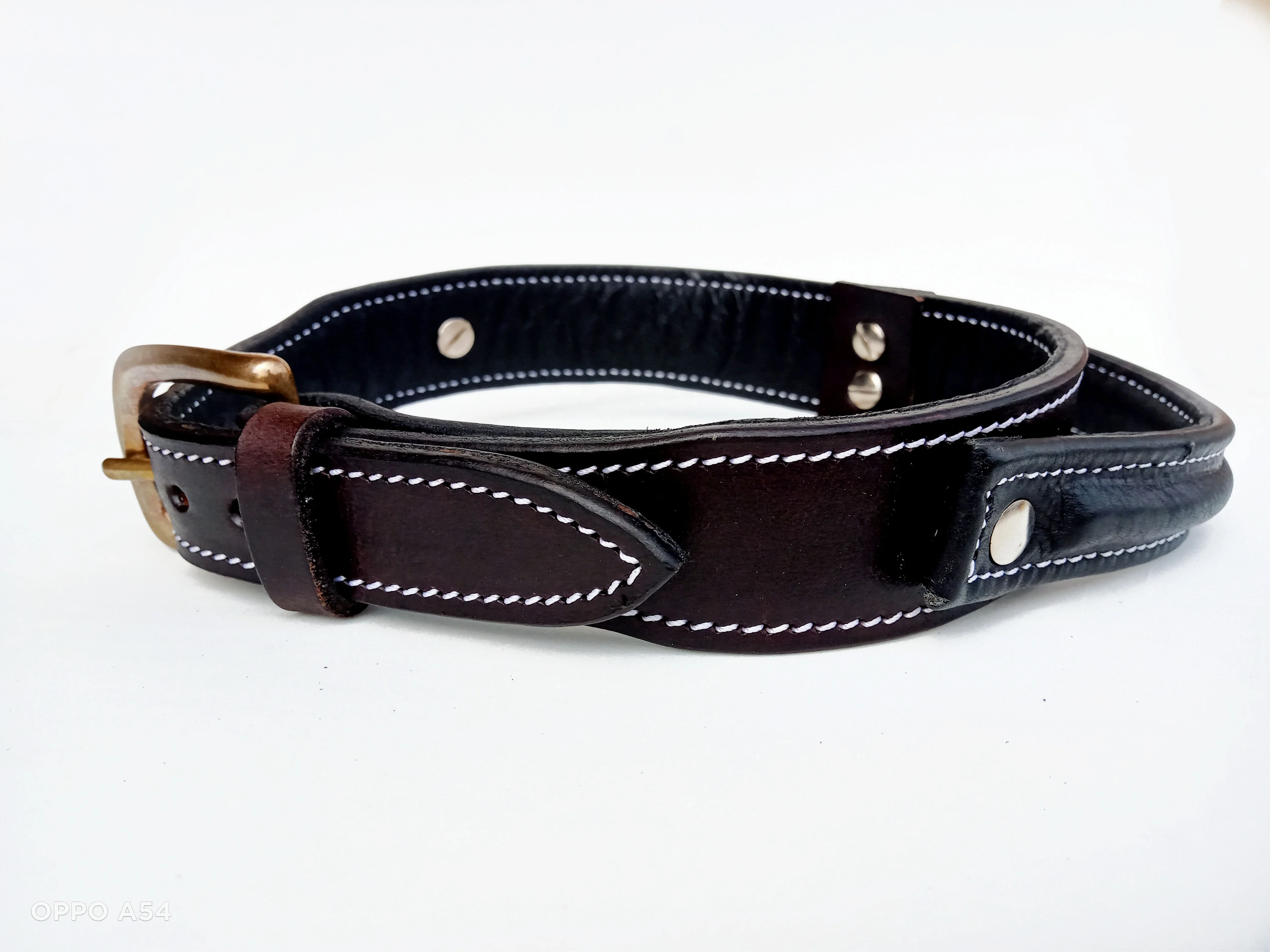 OEM & ODM VT LEATHER DOG COLLAR WITH HANDLE DURABLE HEAVY DUTY COMBAT TACTICAL DOG NECKBAND AT FACTORY PRICE