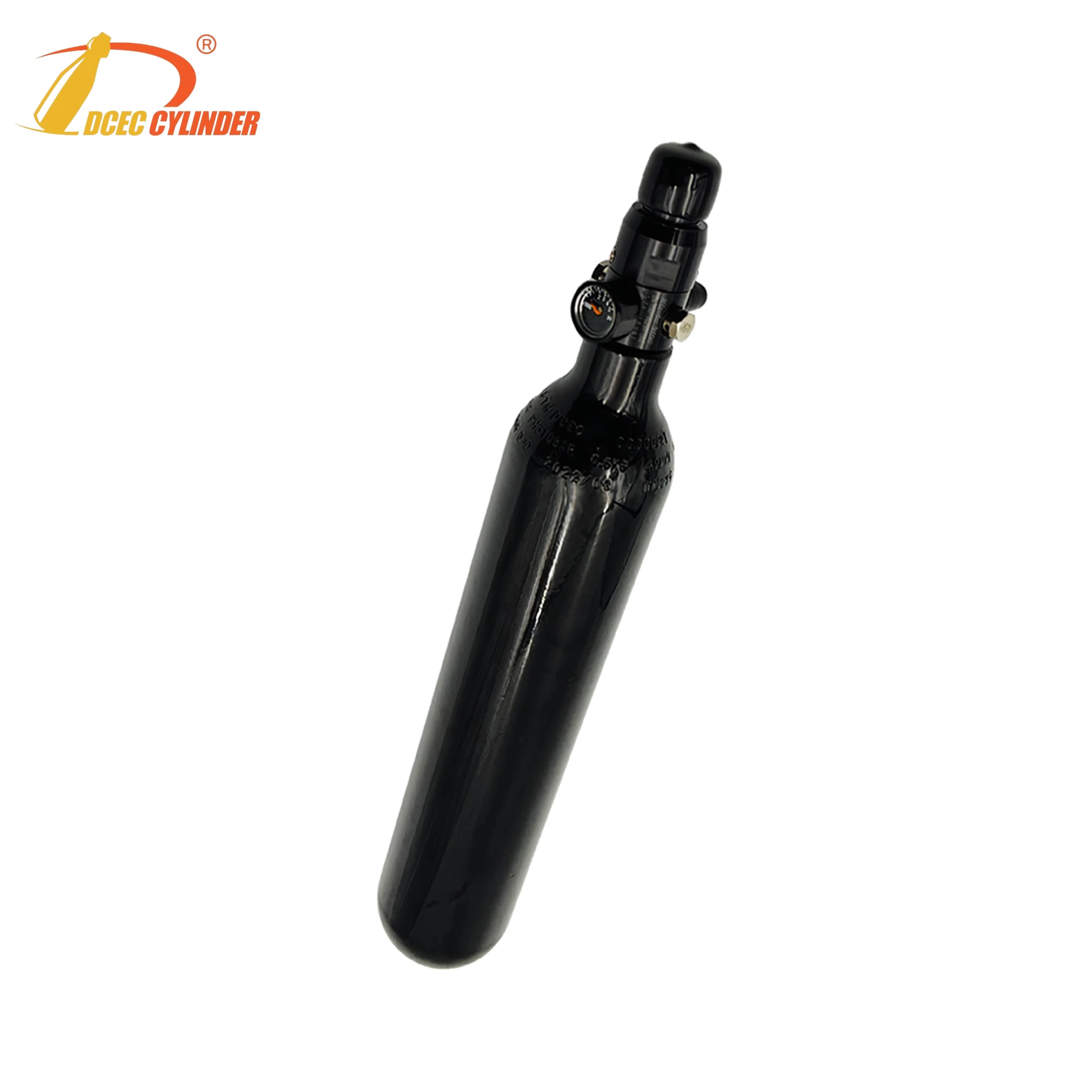 0.5L Cylinder 20mpa Co2 Bottle for pcp air and Airsoft HPA Tank with regulator
