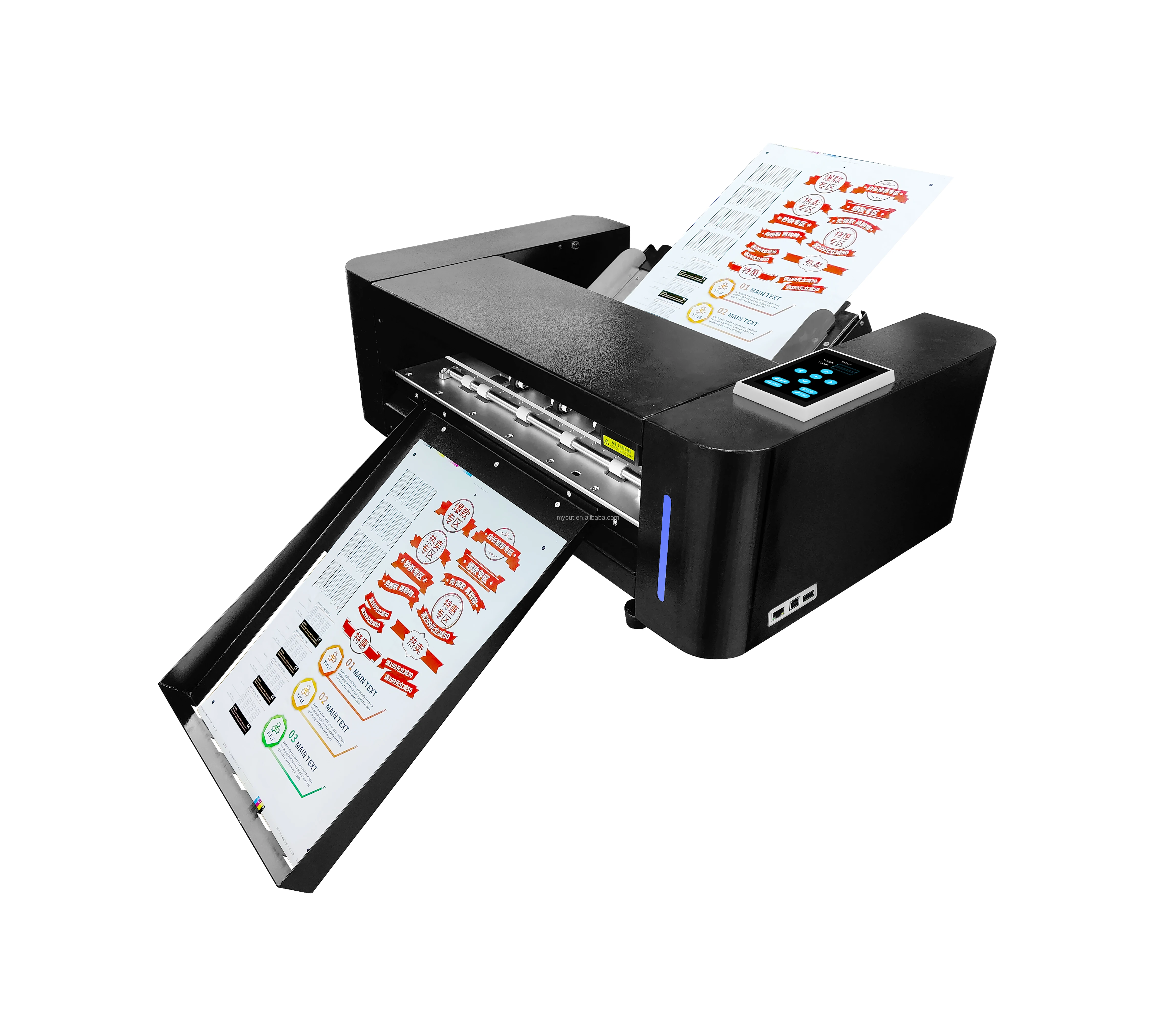 A3+ A3 A4 automatic Sheet Digital Sticker Cutter/Adhesive Sticker Sheet Label Die cutter plotter cutting machine