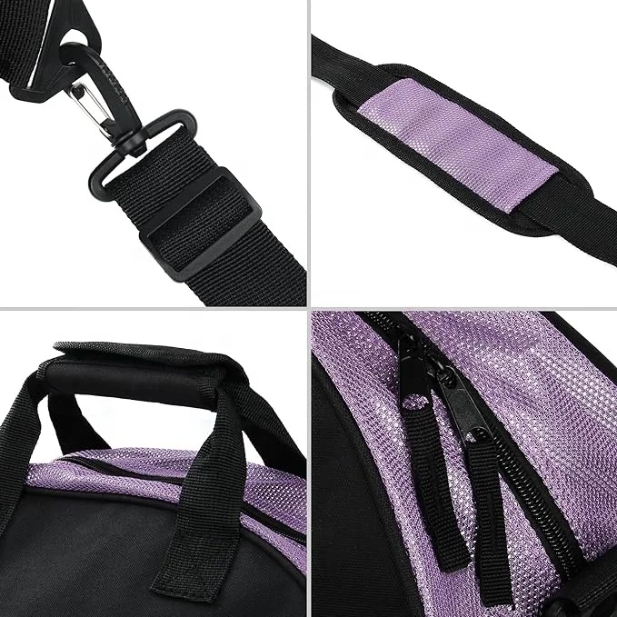 Customised High Quality Light Weight Travel Weekender Duffel Collapsible duffle dancing tote hand bags Waterproof Gym Dance bag