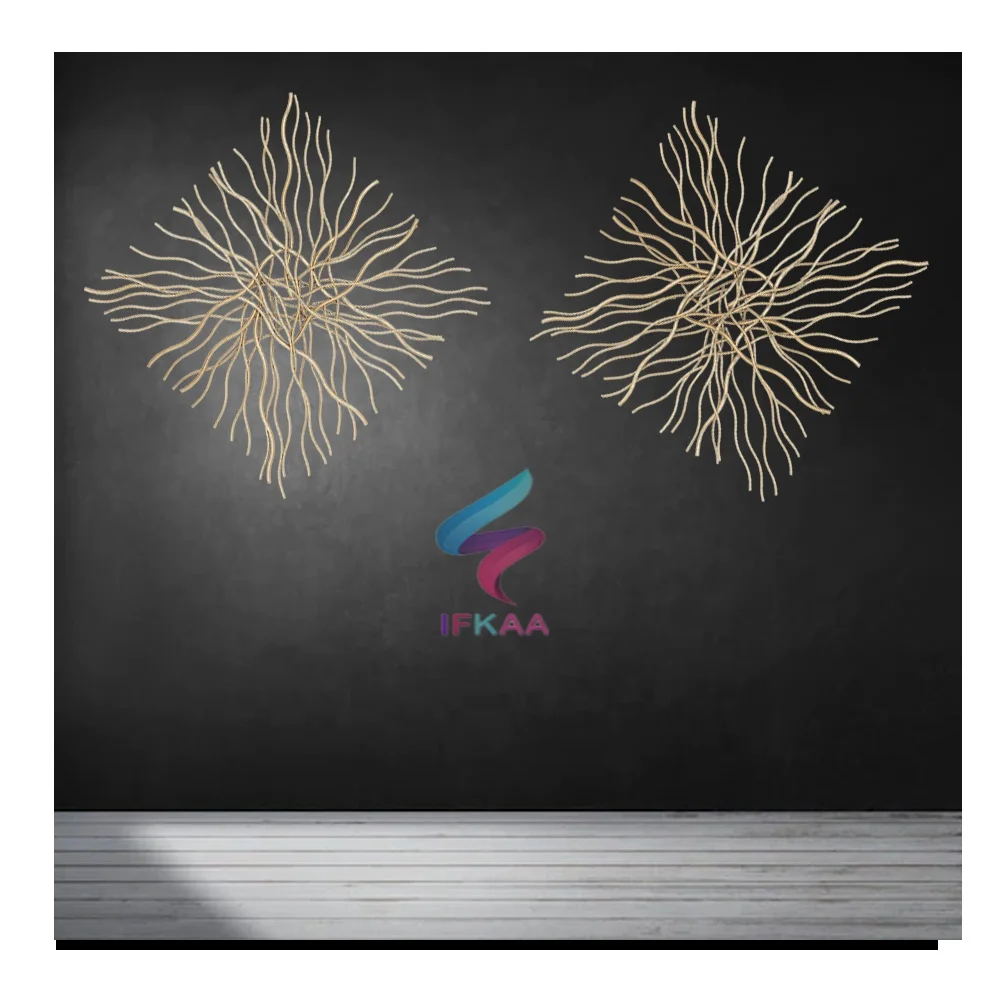 Iron Metal Decoration Items metal wall art home decorative for Living Room custom shaped and design