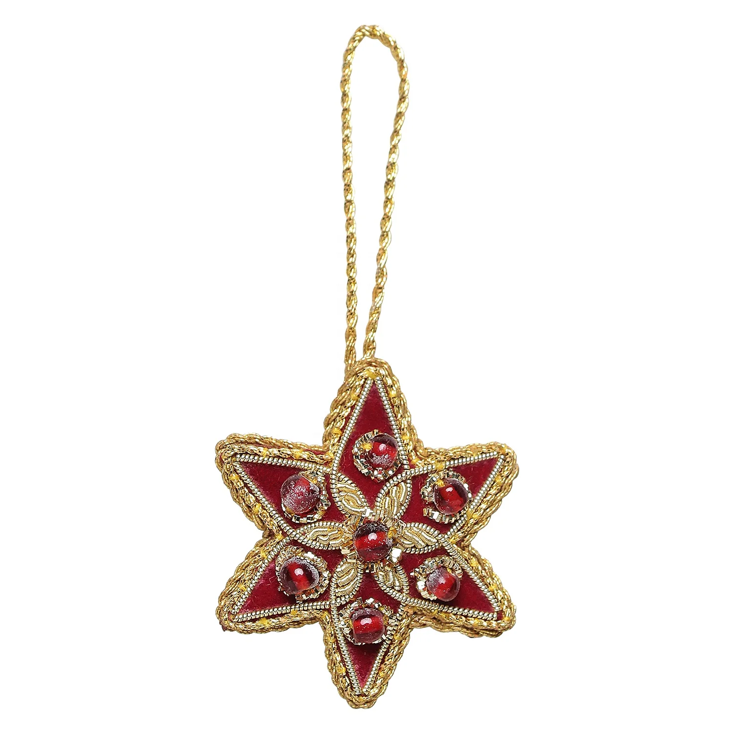 Handmade Embroidered Beaded Velvet satin Christmas Decorations Lama Santa  Socks   Flying All Customized Shapes  Wholesale