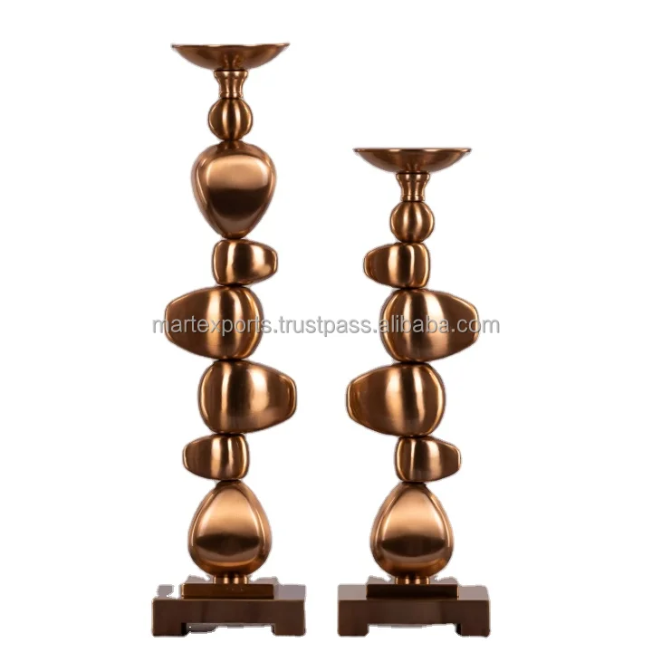 Decorative Candelabra Candle stands sculptures Stylish Candle Holders in Various Designs for Elegant Home and Event Decor