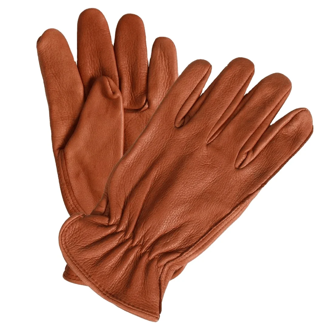 Wholesale Driver Gloves with Thinsulate Liner Cold Resistant Grain Leather Anti-Cut Function for Mechanics Work Driver Use
