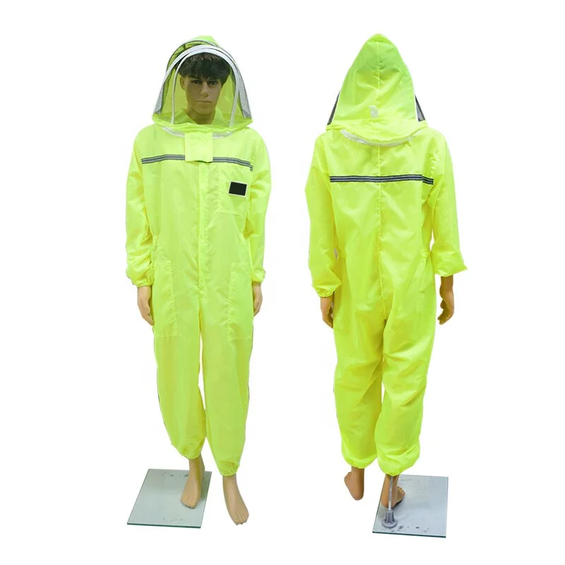 High Breathability Beekeeper Suit With Attached Hood