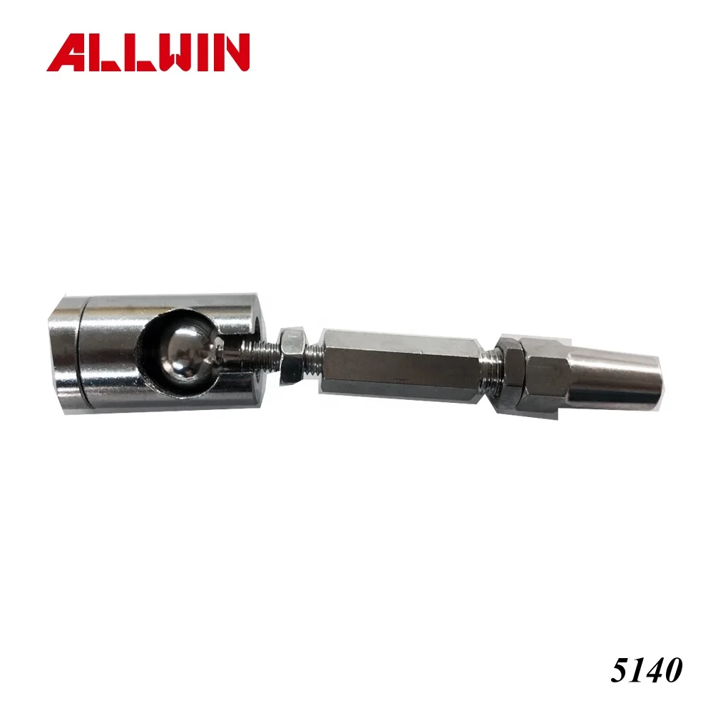 Swageless Cable Railing Fittings Easily Release Stainless Steel Threaded Tensioner End Quick Connector