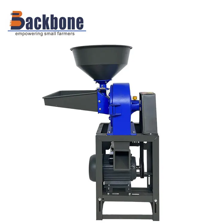 Backbone Machinery electric wheat nuts rice grain flour  dry grain powder pulverizer spice beans grinding machine