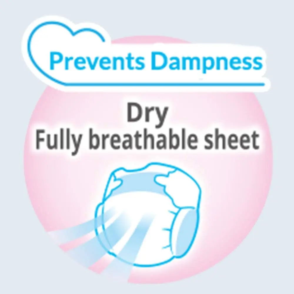 Diapers Moony Air Fit Pants No.1 Quality Brand Girl Large 44 Pieces 4 Packs Wholesale Disposable Anti-Leak Baby Nappies 2025