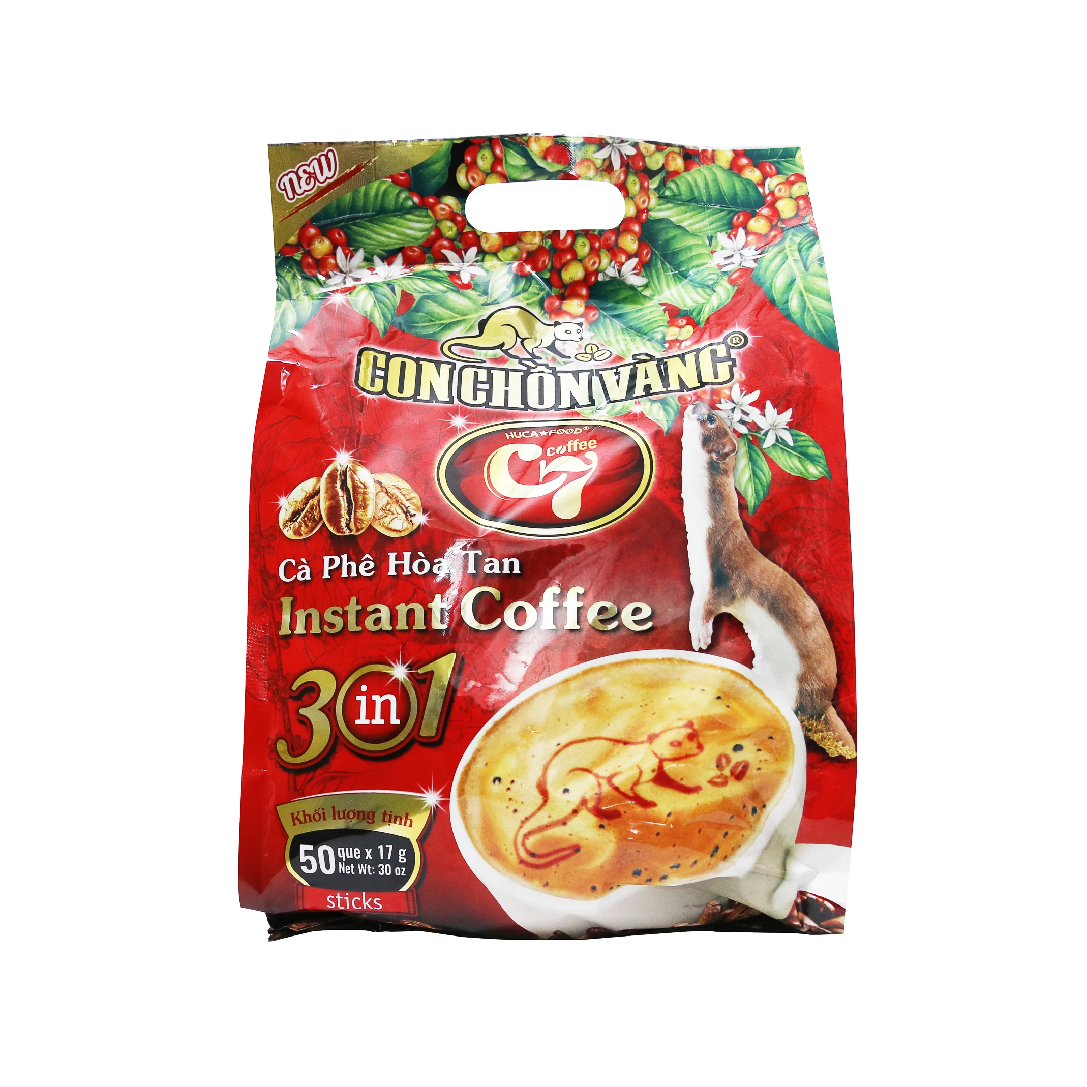 OEM, ODM, Private label, Instant coffee 3 in 1, Non-dairy creamer, Wholesale , HUCAFOOD Coffee