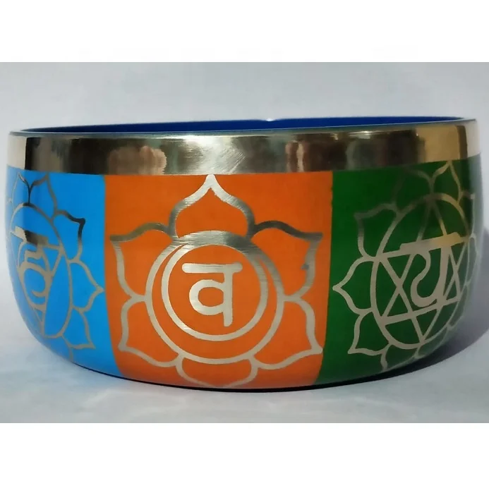 Tibatan Поющая чаша ручной работы отличный резонанс для звуковой терапии с молотком и подушкой