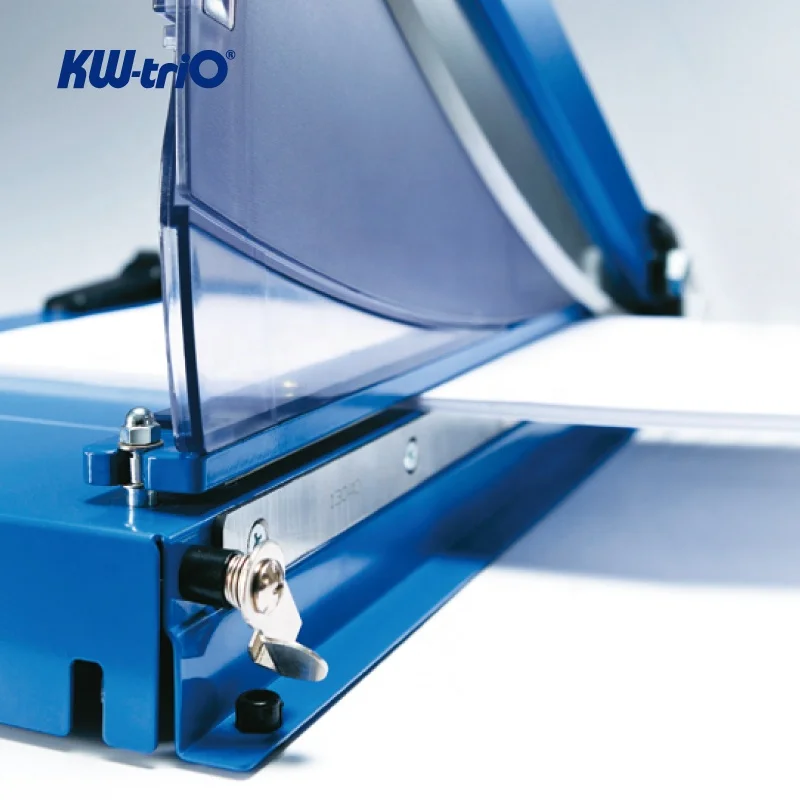 Contract Manufacturer OEM ODM A4 automatic paper clamping metal paper guillotine