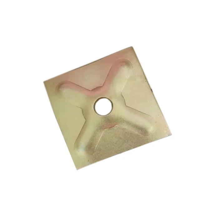 Industrial Design Building Formwork Plate Tie Rod Construction Formwork Concrete Wing Nuts Steel Waller Plate