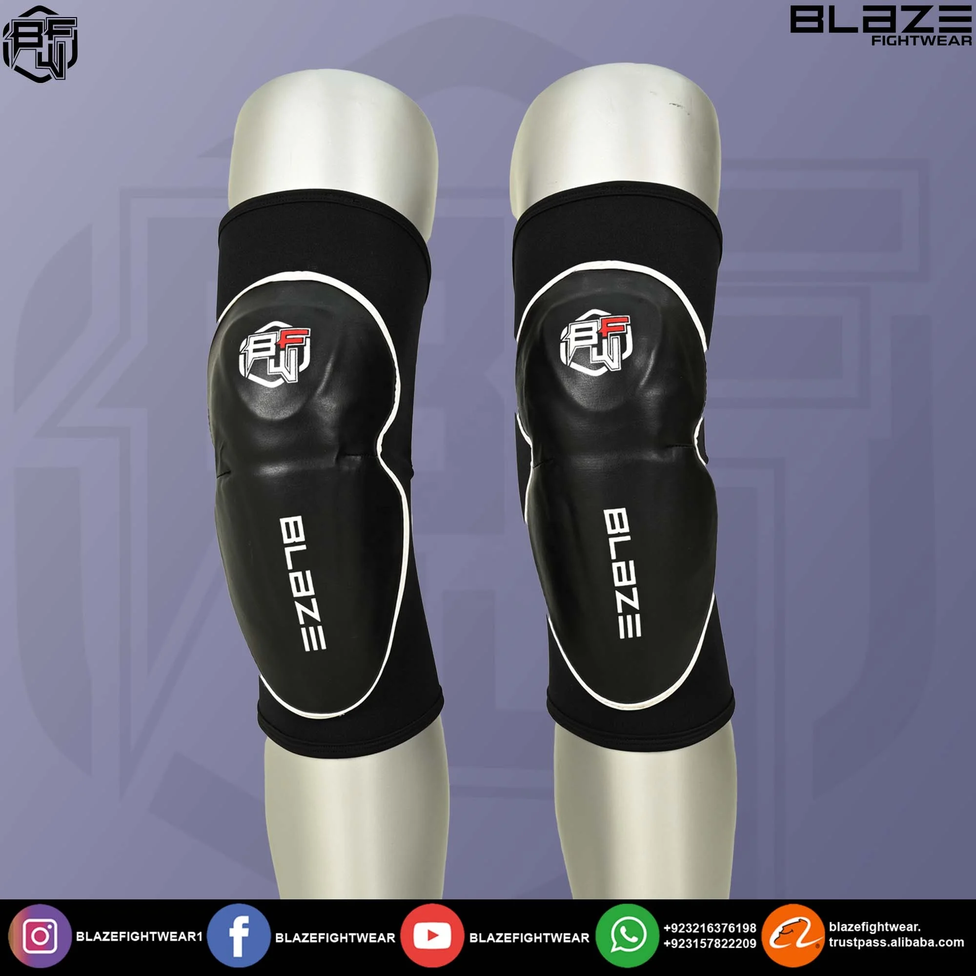 Wholesale Muay Thai Knee Pads for Sparring Kickboxing BJJ & MMA Knee Pad protector