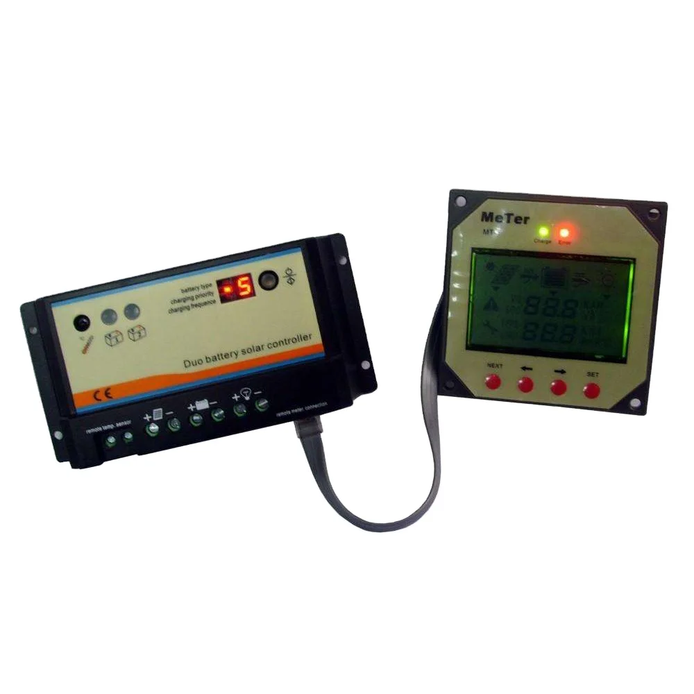 EPEVER EPIPDB-COM-20 12 В/24 В 20A duo батарея pwm контроллер солнечного заряда двухсторонних аккумуляторов