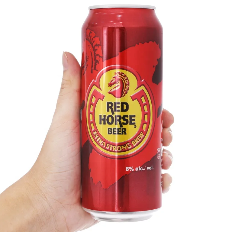 Пивная банка RED HORSE 500 мл/Пиво HORSE/оптовая