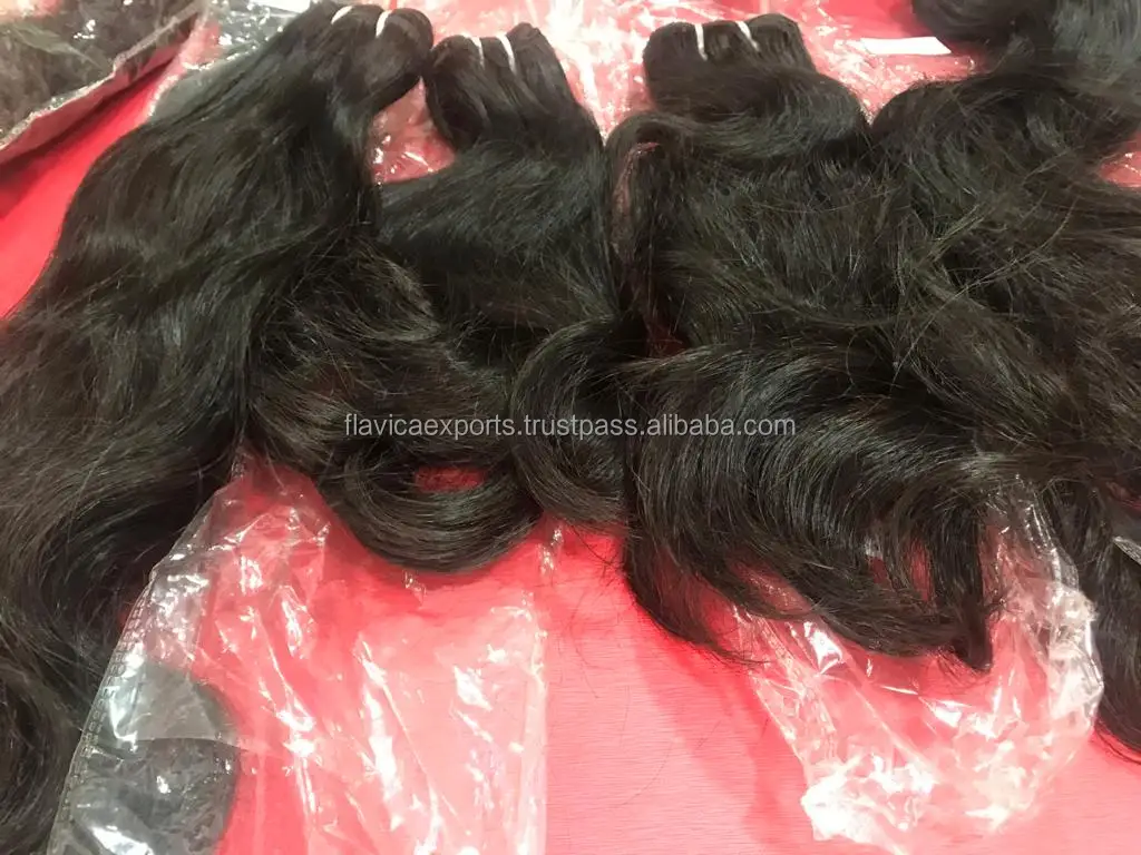 Menschliches Haar Perruque 100% pure Cheveux raw virgin unprocessed Peruvian wholesale human hair bundle