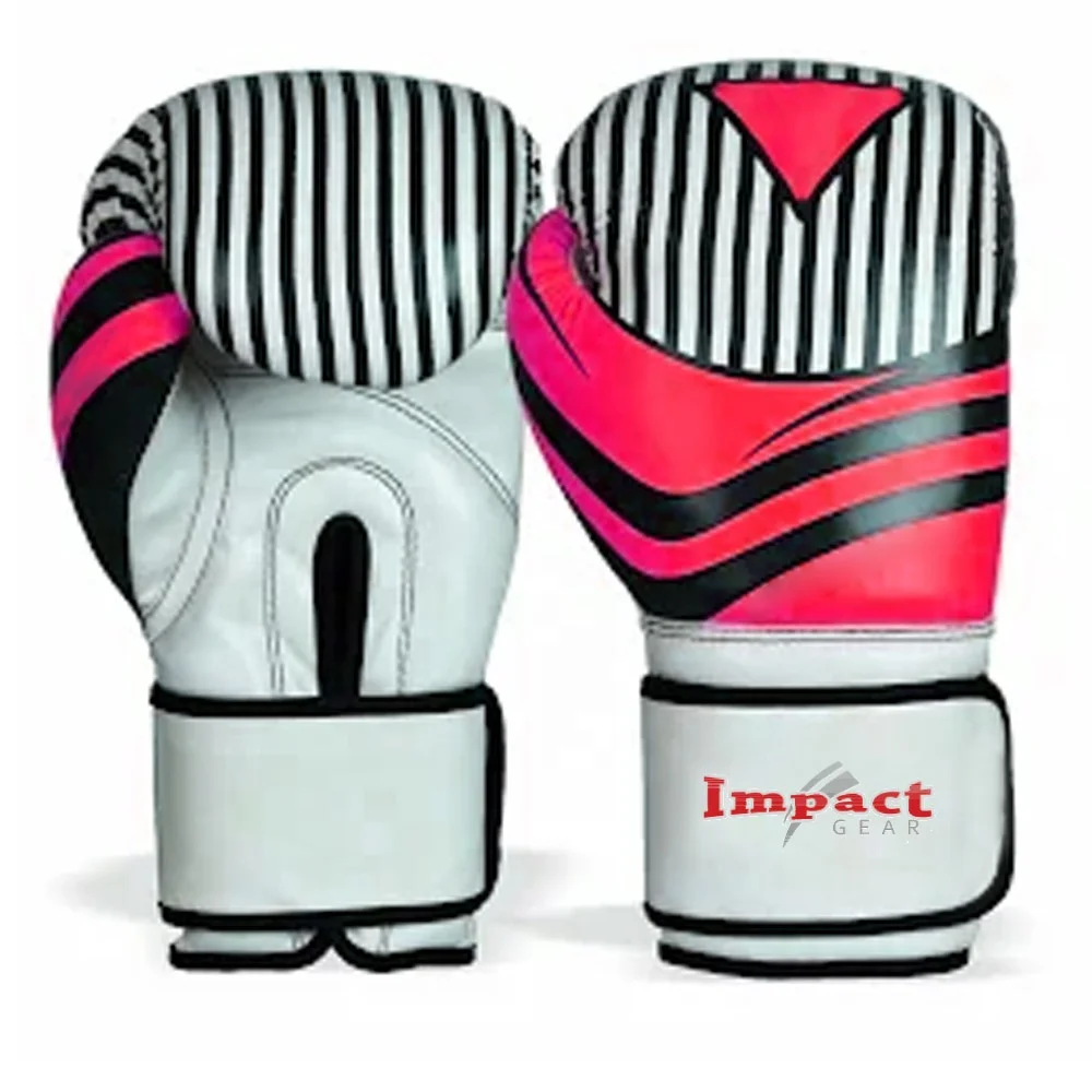 Ударное снаряжение оптовая продажа Профессиональные боксерские перчатки из искусственной кожи с пользовательским логотипом тренировочные для взрослых