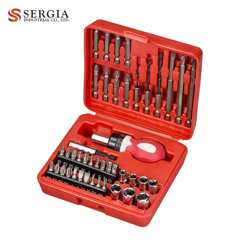 29-43Pcs Ratcheting Screwdriver Set Multi Screwdriver Bit Set with Ratchet Bit Holder
