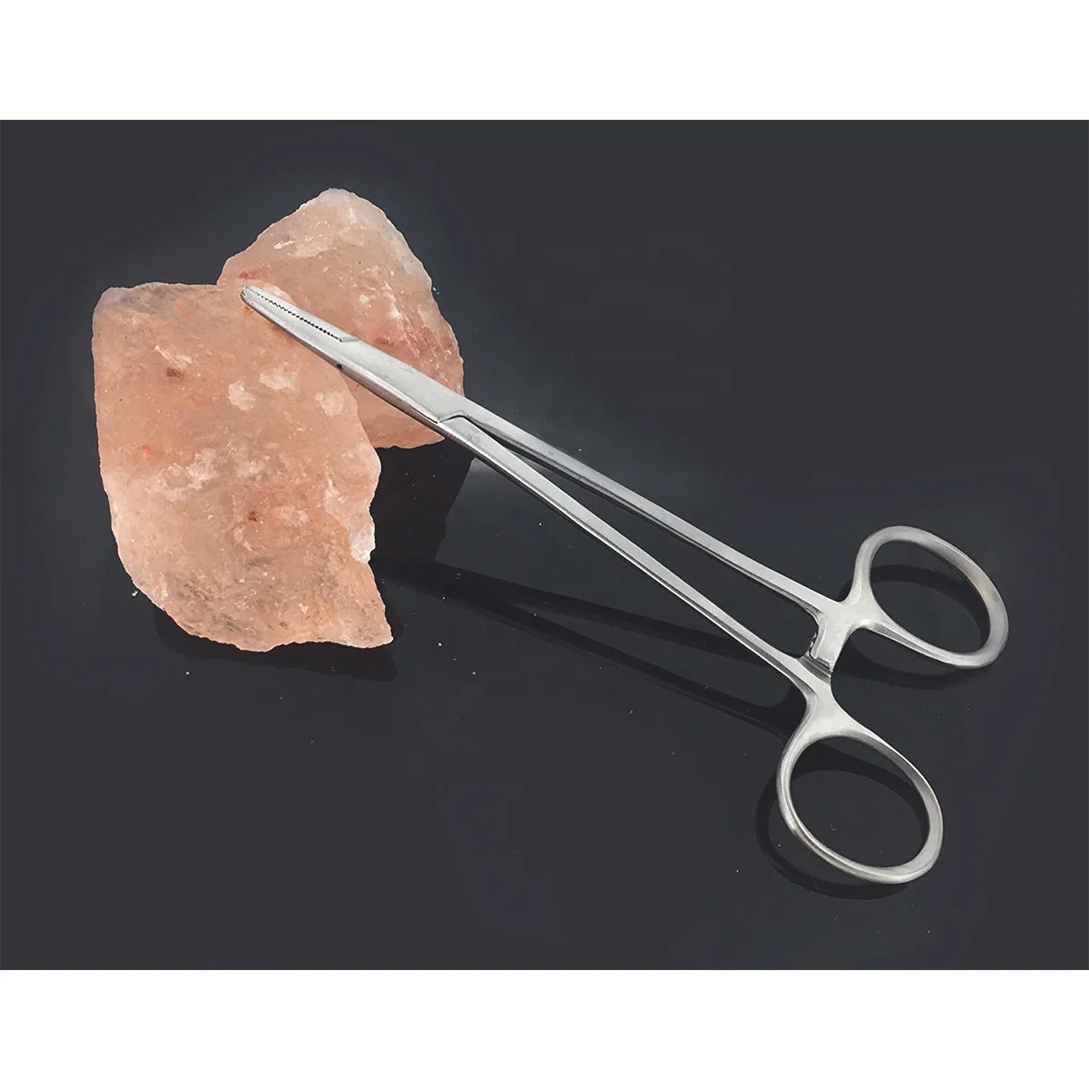 Paramedic tools with medical bandage scissors lister scissors, and a hemostat clamp for paramedics, EMTs, Nurses