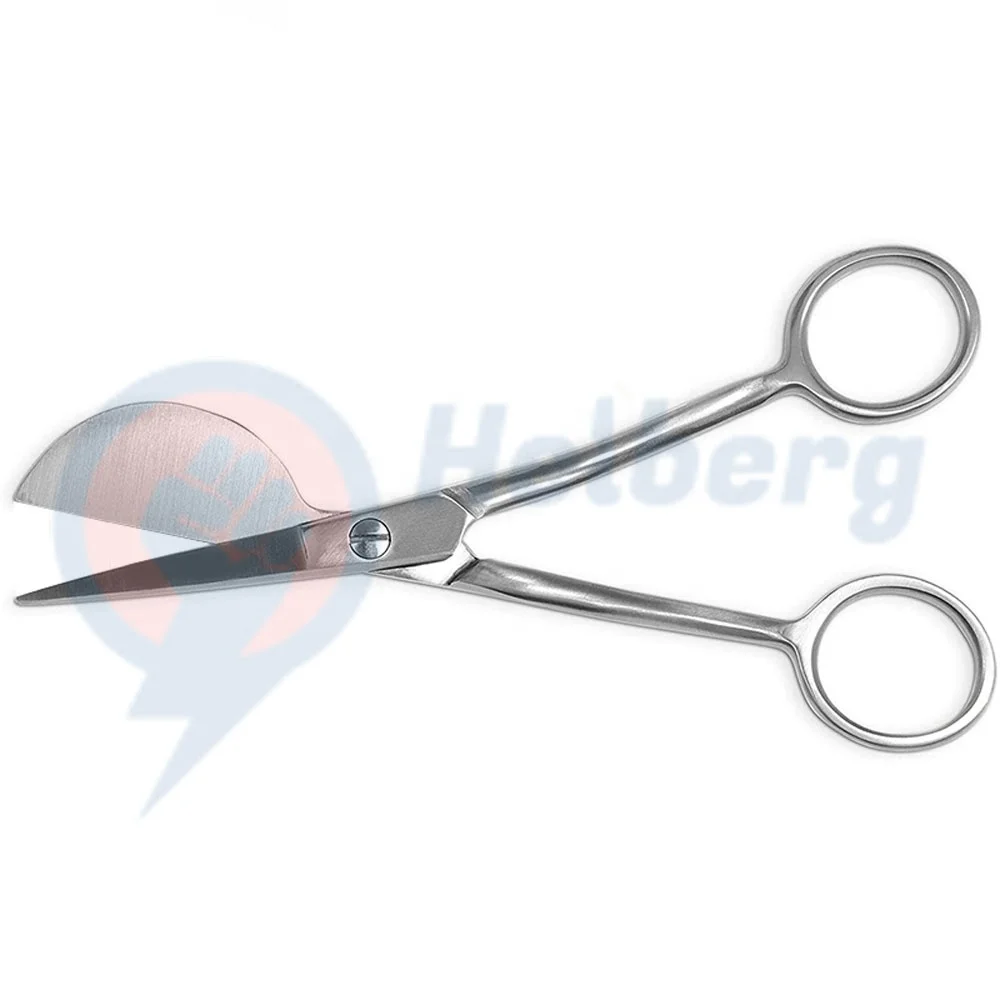 Ножницы 6 дюймов весло формы для хирургических инструментов Топ Дизайн повязки ножницы из нержавеющей стали