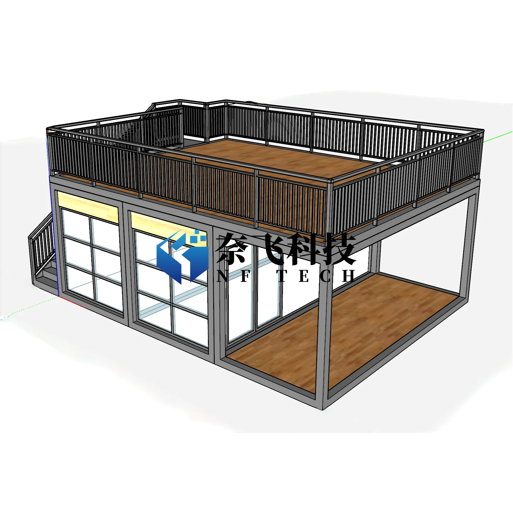 China Movable Modular Prefab Portable Homes Wooden Tiny prefabricated house