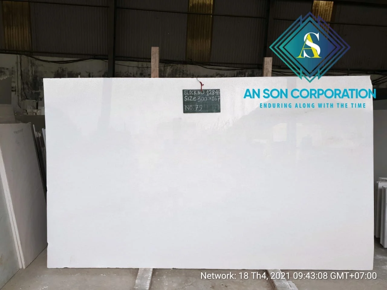 HOT SALE POLISHED WHITE MARBLE SLAB - TOP NATURAL MARBLE IN VIETNAM