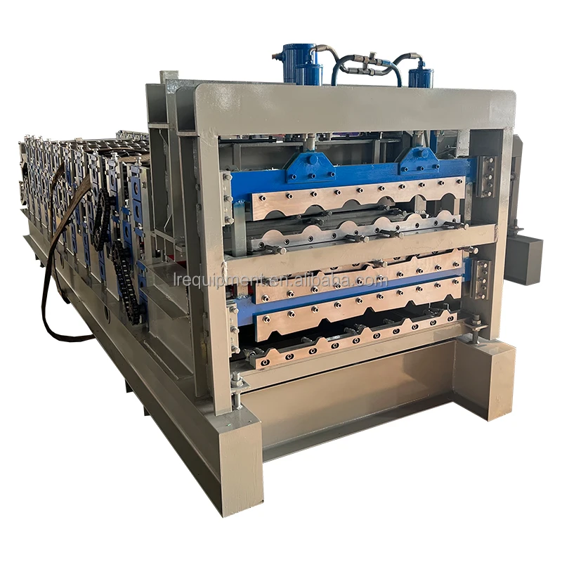 3-слойная оцинкованная корагированная сталь оптовая продажа Ibr железная кровельная черепица кровельные листы формовочные машины
