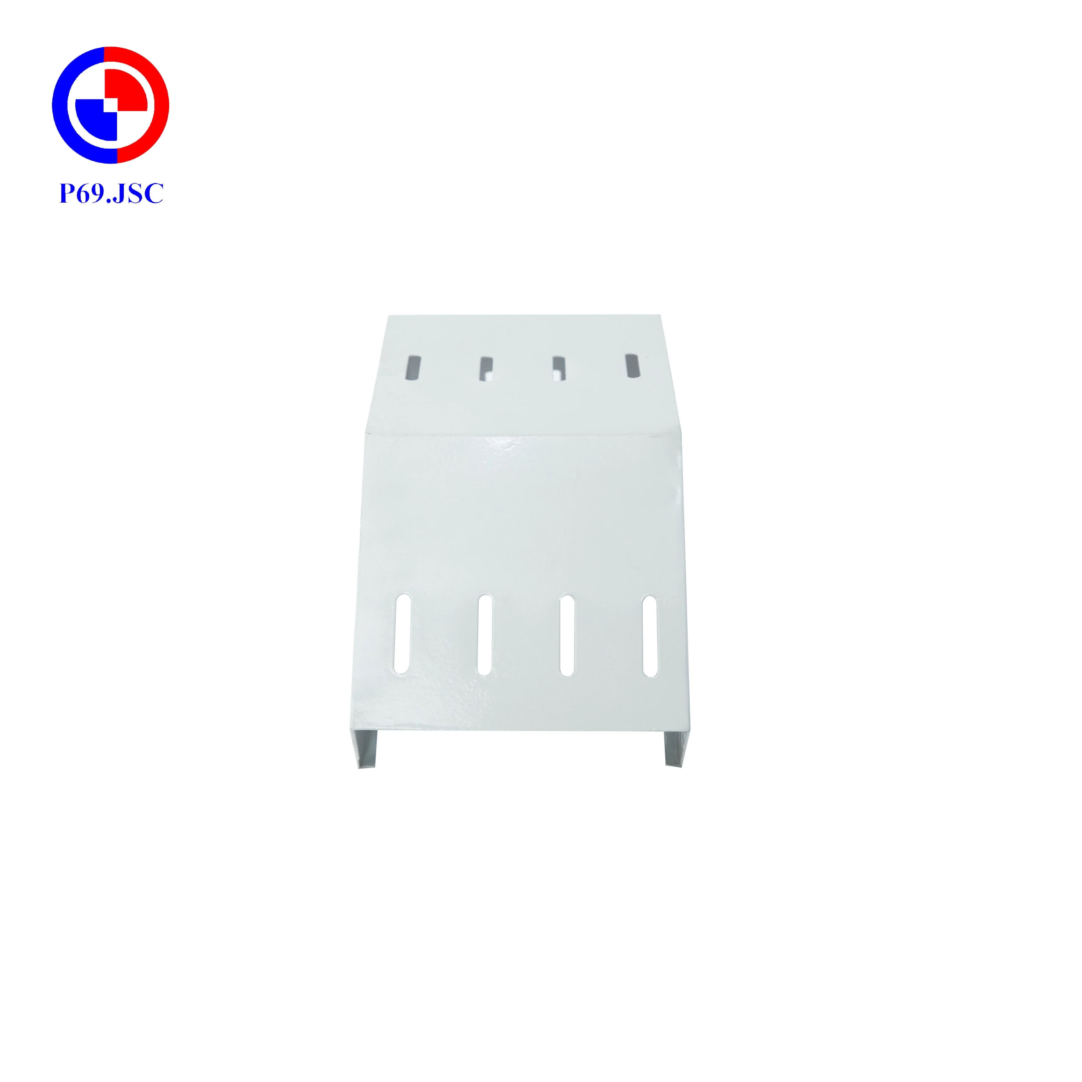 Upward Elbow Cable Tray Accessories Easy To Install Aging Resistant Protect Wires High Quality OEM Powder Coating